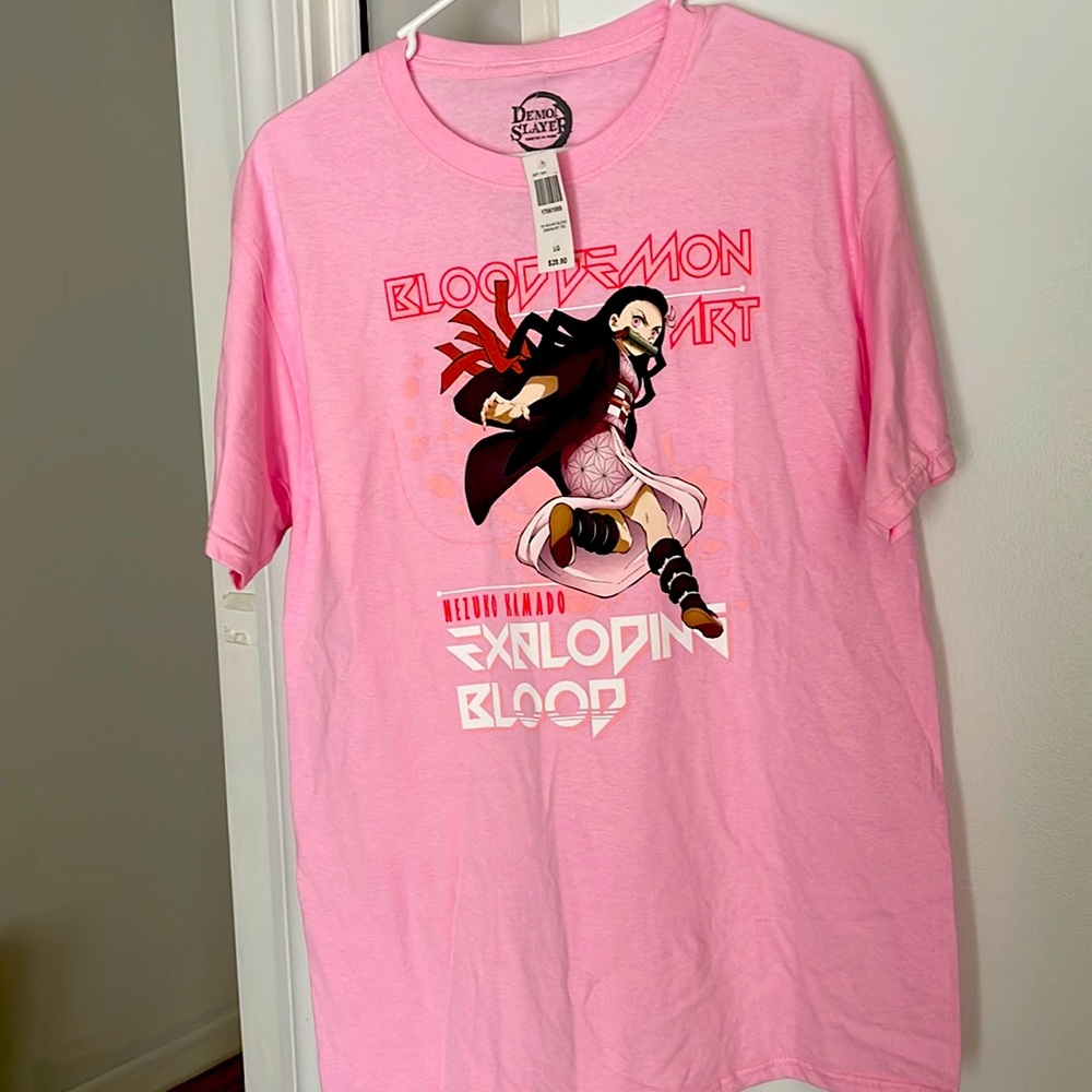 Demon slayer, merch brand, new size large T-shirt